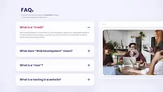 FAQs Section Using HTML CSS And Vanilla JavaScript | Modern Accordion Design