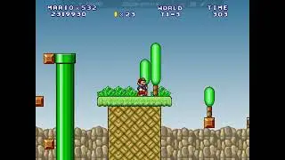 Mario Worker Remake World T1 Completed Video