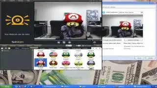 SplitCam Webcam Effect Video Fungus mask 4