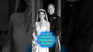 Un Día Como Hoy 29 de Abril | 2011 #UnDíaComoHoy #29DeAbril