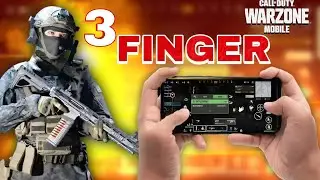 BEST 3FINGER HUD AND SETTINGS FOR WARZONE MOBILE