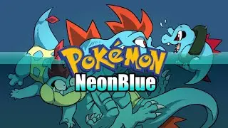 Pokemon Neon Blue - New Completed Gba Rom Hack With New Region, New Story & more