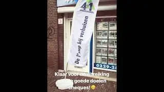 Bijna klaar om de goede doelen te ontvangen!