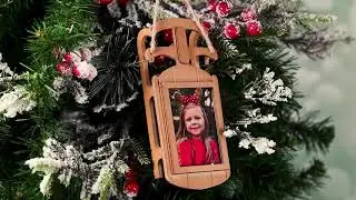 Neil Enterprises NEW Wooden Sled 2