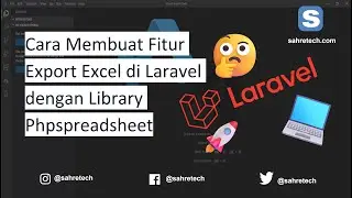 Export Excel di Laravel Mudah dan Cepat. #laravel #programming #tutorial #website #webdevelopment