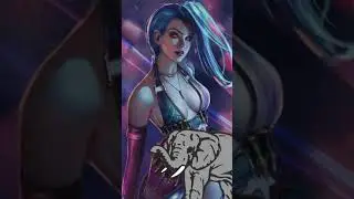 Джинкс - Безбашенная хулиганка #shorts #arcane