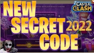 NEW SECRET CODE CASTLE CLASH 2022