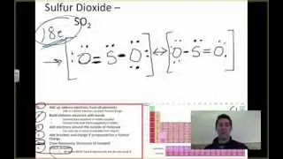 Lewis Structure: Sulfur Dioxide SO2