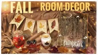 DIY  \ AUTUMN ROOM DECOR * FALL DIY- Part 1