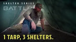 Three Basic Tarp Shelters - Tarp Shelter Series