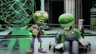 Plants vs Zombies & Super Mario Animation 3D Episode 1 - Journey Beginning @cartoonfun0
