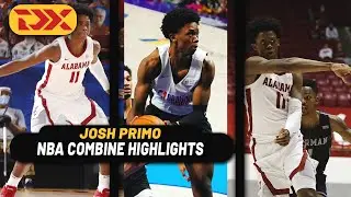 18 year old NBA Prospect Josh Primo Impresses at the 2021 NBA Combine! | Alabama SEC All-Freshman