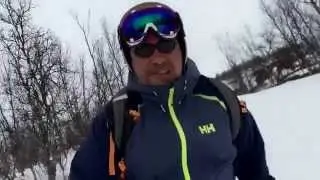 Skibum50plus in Björkliden Laponia Sweden
