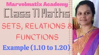 11th chapter 1 Example 1.10 to 1.20 maths class 11 example solutions 