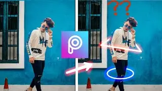 Picsart tutorial। Neon Glowing Effect।Glowing Effect on your photo very Easy।
