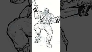 practice 20240429 #shorts #art #speeddrawing #speedpaint #illustration