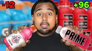 Is PRIME better than GATORADE!? PRIME VS GATORADE CHALLENGE