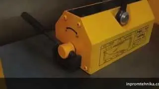 Магнитный грузо-захват PML, тест усилия на разрыв магнитного захвата pml-10