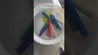 Multi color chalk stick | Riddhima_asmr #riddhimaasmr