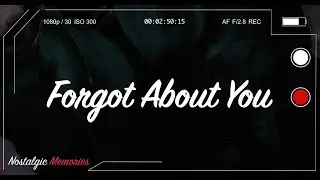 OneRepublic - Forgot About You (Lyrics)