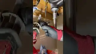 pop up assembly and p trap replacement 