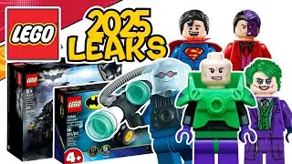 THREE New Lego DC Sets LEAKED For 2025!