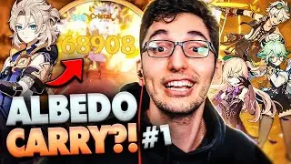 GUIA DO ALBEDO PT. 1: METRALHADORA DE GEO?! | GENSHIN IMPACT
