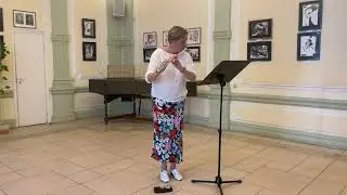Telemann Fantasie #7 D Major , Olga Ivusheykova