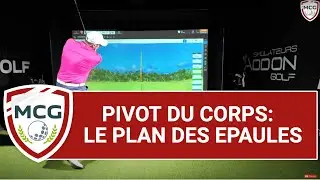 Le pivot dans le swing: Le Plan des épaules au backswing