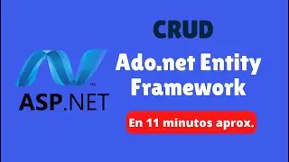 CRUD ADO NET ENTITY FRAMEWORK