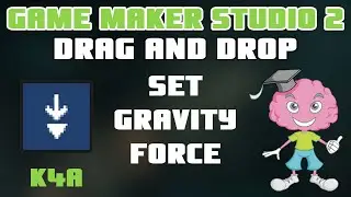 GameMaker Studio 2 D&D blocks - Set gravity force