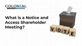 What is a Notice and Access Shareholder Meeting?