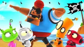 Pirates are Coming |  Rob the Robot | Cartoon |  Pre School Learning Videos