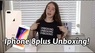IPHONE 8 PLUS UNBOXING!!