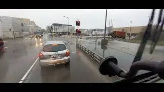 Det var ikke de smarte der kørte i Nordhavn den dag