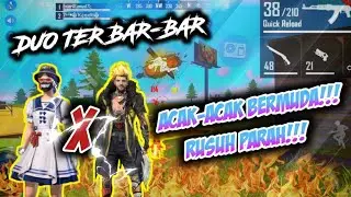 DUO PAOK TER BAR-BAR!!! RUSUHIN BERMUDA FT KANEKI!!! FREE FIRE BATTLEGROUNS INDONESIA