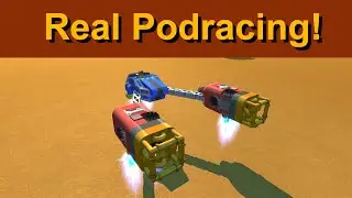 Now this is Podracing! Scrap Mechanic