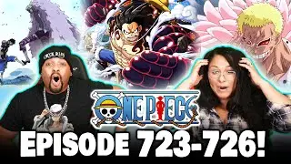 GEAR…4! let’s go One Piece Reaction Episode 723-726 | Op Reaction