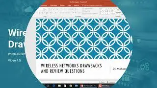 Wireless Networks Drawbacks Full Course