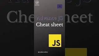 Advance JS Cheat sheet |Codecrushers 