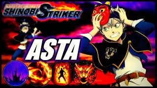 Shinobi Striker| *NEW* Asta Cac Build| The Black Magic Executioners Blade| Defense Type
