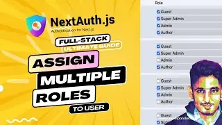 Next js Authentication: Assign Multiple Roles to User 🔥🔥 | Pagination | MongoDB | NextAuth