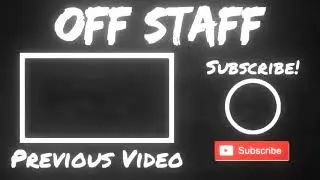 Аутро для OFF STAFF