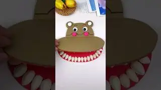 Учим чистить зубки детей 