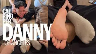 Danny gets his feet tickled (POV)