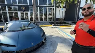 CUSTOMER TEST DRIVES THE NEW LAMBORGHINI TEMERARIO (900HP!!!)