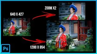 How to enlarge an image in Photoshop without losing quality