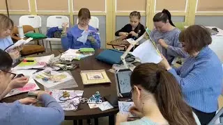 Встреча вышивальщиц в Барнауле 17.12.2022