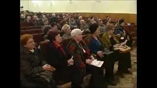 Встреча главы района с жителями по монетизации льгот. 02.2005