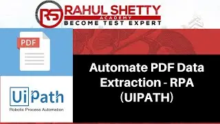 Automate Extracting data from PDF/Scanned Images using UIPATH